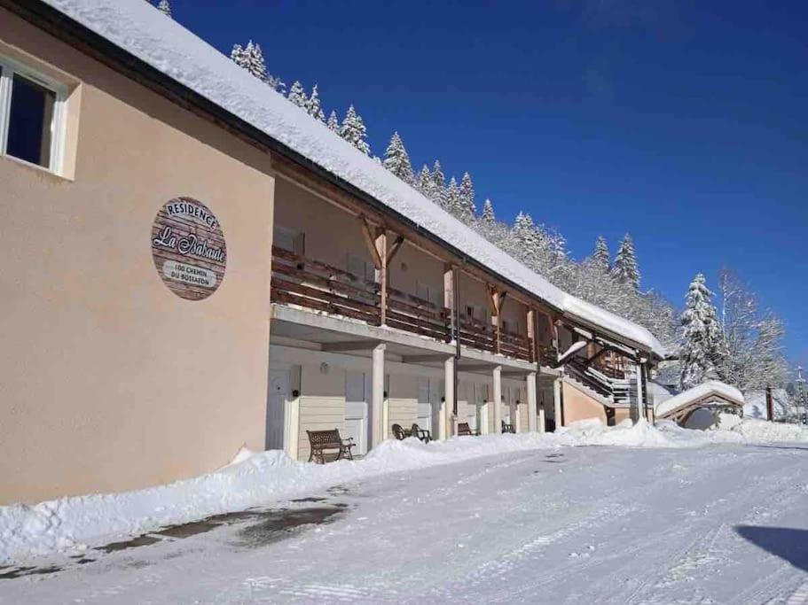 Babaute 7, Studio Typique Au Pied Des Pistes Premanon Ngoại thất bức ảnh